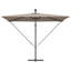 Umbrella with LED Strip Lights Polyester and Aluminium Outdoor Parasol-1633500817-1633500819