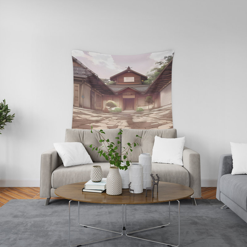Tapisserie murale, H 60 po x l 51 po