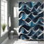 Woodacre Abstract Shower Curtain-943782131