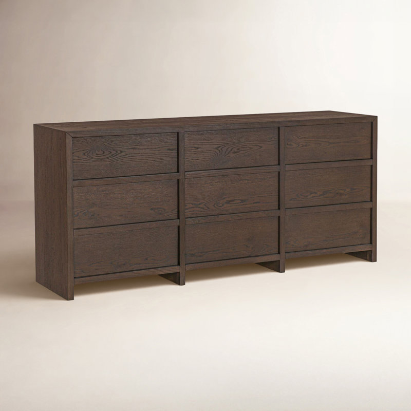 Jenson 9 Drawer Dresser Brown