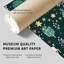 «Holiday Christmas Reindeer VII», reproduction d'art moderne sans cadre