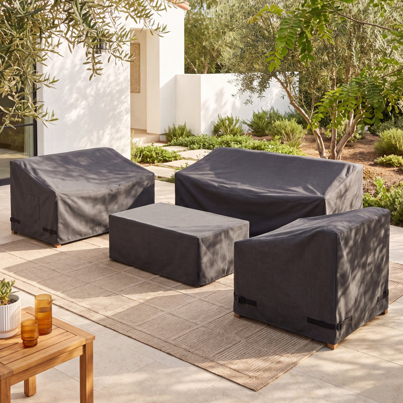 Samya Outdoor Conversation Set Group Seating Patio Furniture Covers