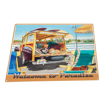 " Welcome To Paradise, Surf City "