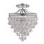 Calypso 3 Light Semi Flush Mount