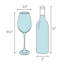 Chateau Handmade Wine Glass