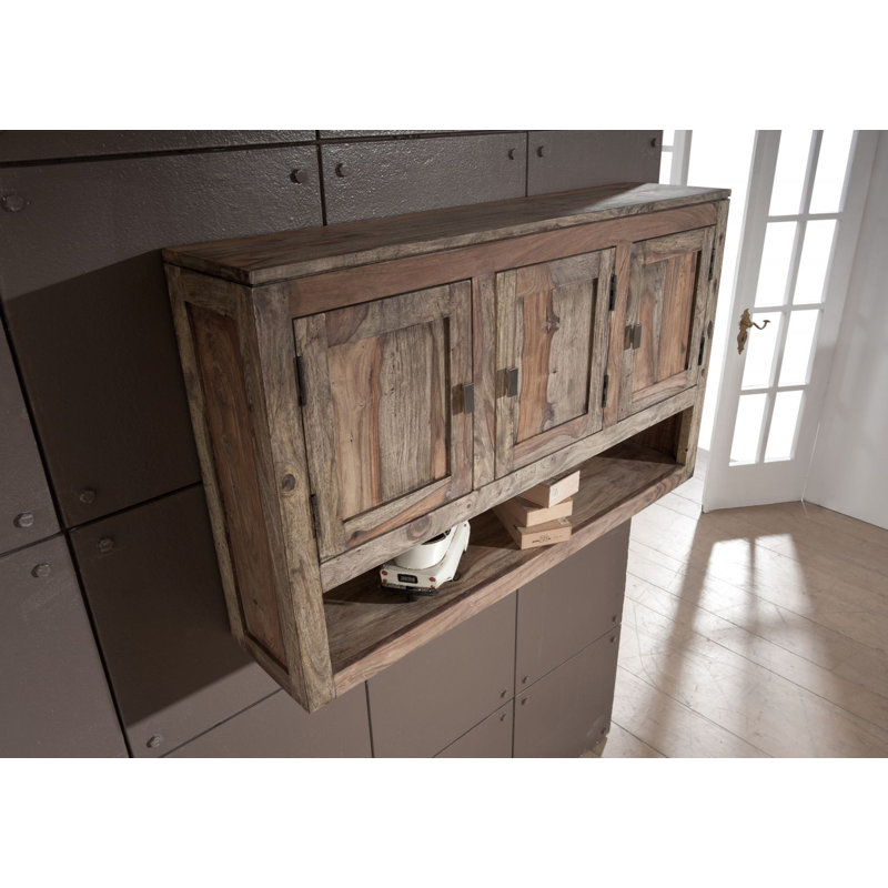 Nature Rosewood Solid Wood Floating Shelf