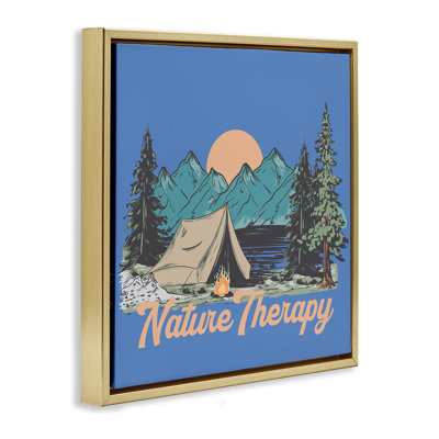 Cadre flottant rétro Vintage Therapie, conçu par Jedco Brands, Inc.