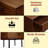  Savana Mid-Century 2 - Drawer Solid Wood Nightstand - End Table & with Metal Legs, Assembly Tools Included-1187923084