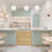 35.4X35.4” Wood Partition Door-119313583