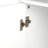 Modern Sideboard With Four Doors, Metal Handles & Legs And Adjustable Shelves Kitchen Cabinet-1143629034