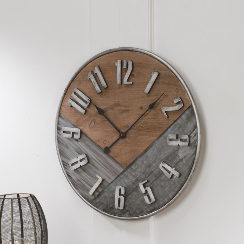 Colman Metal Wall Clock