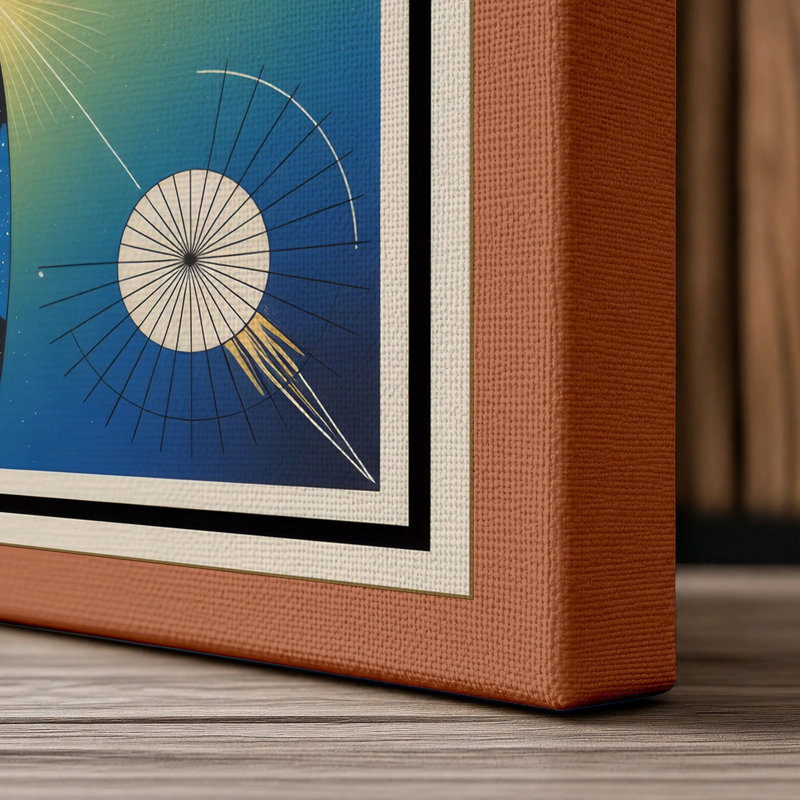 Print, 18x12 - 45.7 x 30.5 cm, Terracotta Border