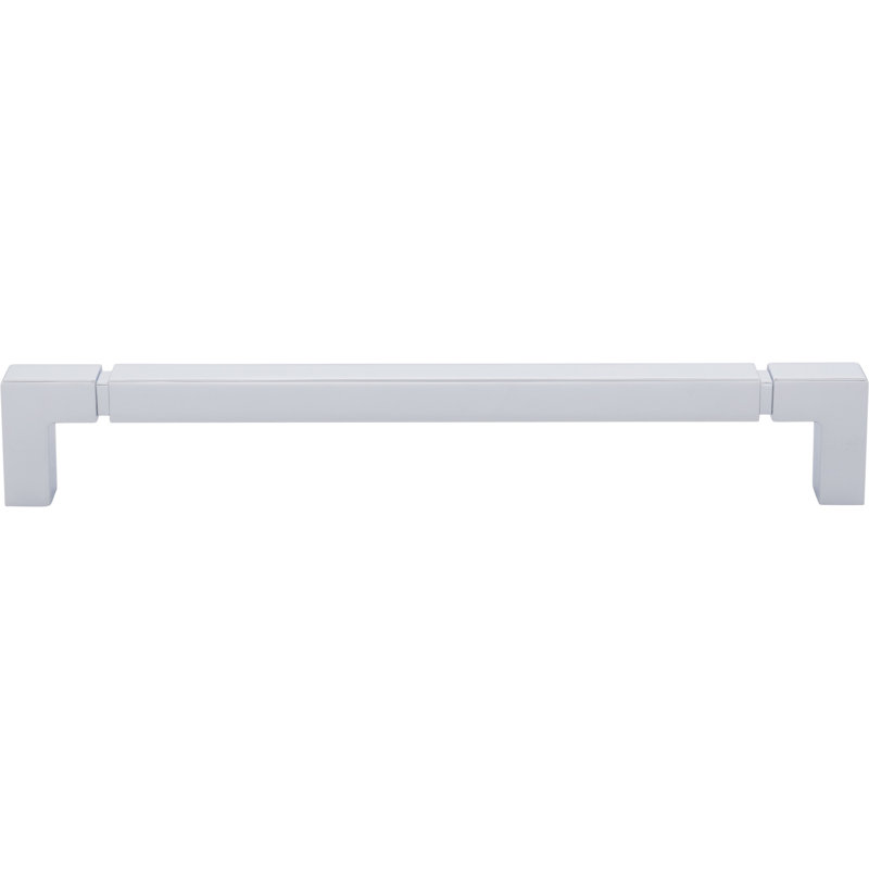 Langston Appliance Pull, Polished Chrome, 12" Center To Center