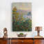 Paysage rétro LXIX, peinture sur toile encadrée-616072690