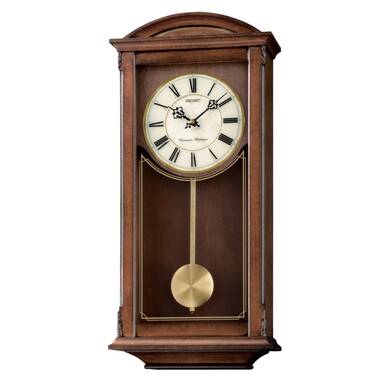 Braxton Solid Wood Wall Clock