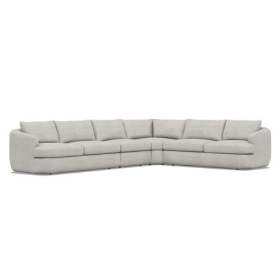 Jules Fabric 4 Pc Sectional