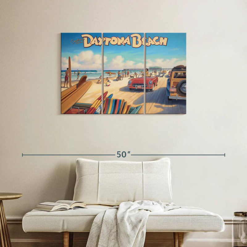 Gillard Daytona Beach, H 24 po x l 38 po