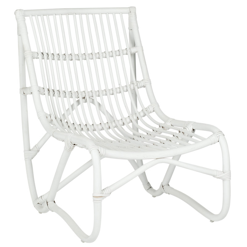 Howard Beach Upholstered Side Chair, White