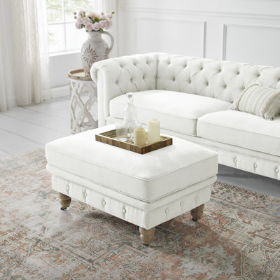 Elina Upholstered Ottoman