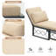 Chaise longue d'extérieur en métal-1246156059