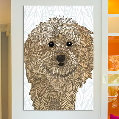 « lexi » par angelika parker, impression sur toile tendue