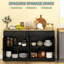 Buffet de style nordique avec tiroirs de rangement, buffet, tablettes réglables pour votre maison-402777944