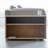 Solid + Manufactured Wood Rectangular End Table-112216537