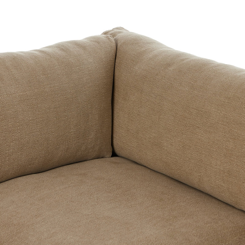 Aurelia 3-Piece Sectional, Beige LInen
