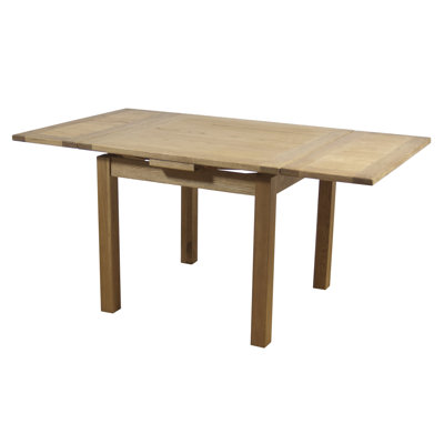 Ashly Oak Solid Wood Top Metal Base Dining Table