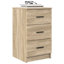38cm W Manufactured Wood Bedside Table-2066940195