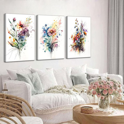 3 Piece Wrapped Canvas Print