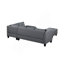 Canapé, chaise et repose-pieds rembourrés 104,5 po