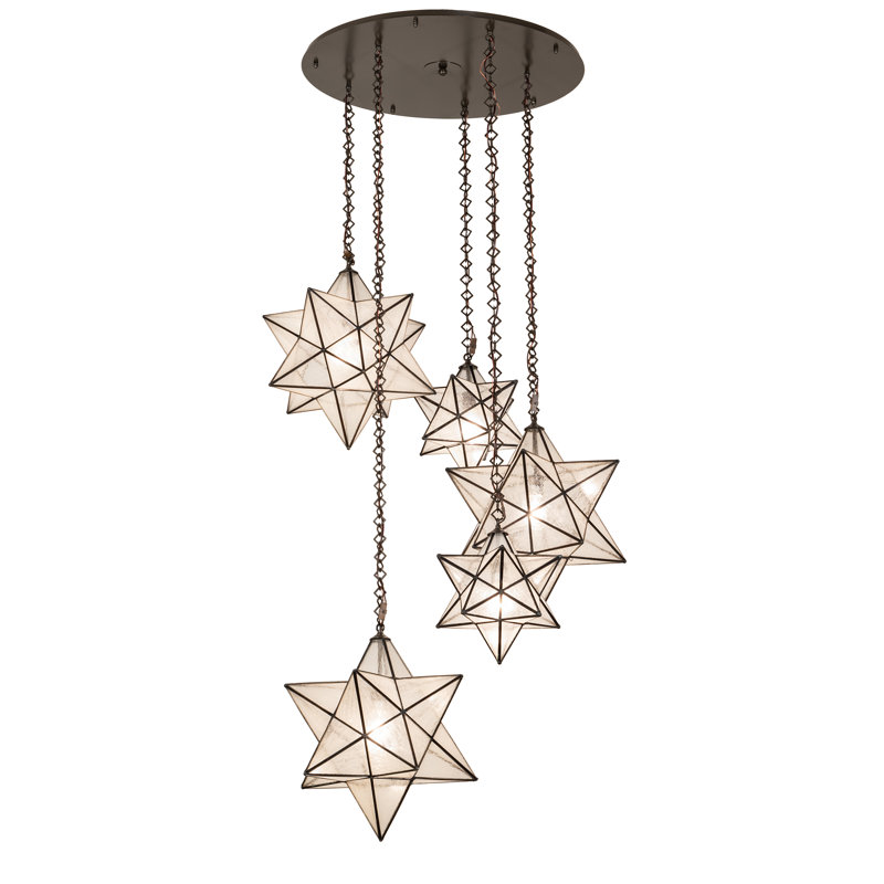 Moravian Star 5 - Light Pendant