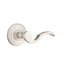 Emtek Passage Interior Mortise w/ Regular Rosette & Cortina Lever-1333545366-1333545367