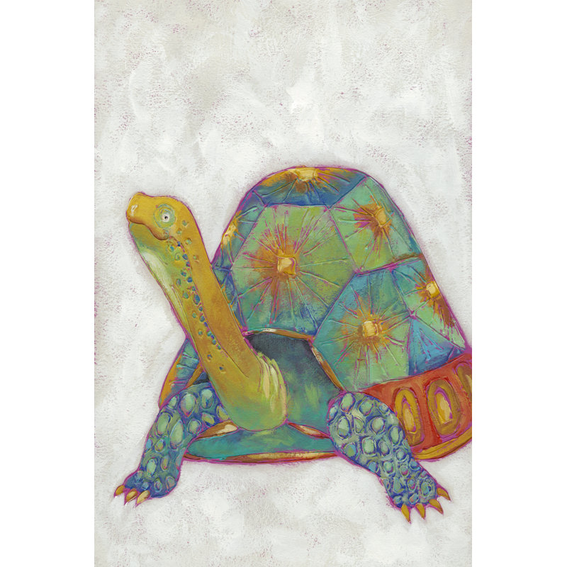 Tortue amis II, H 48 po x l 32 po x P 1,25 po