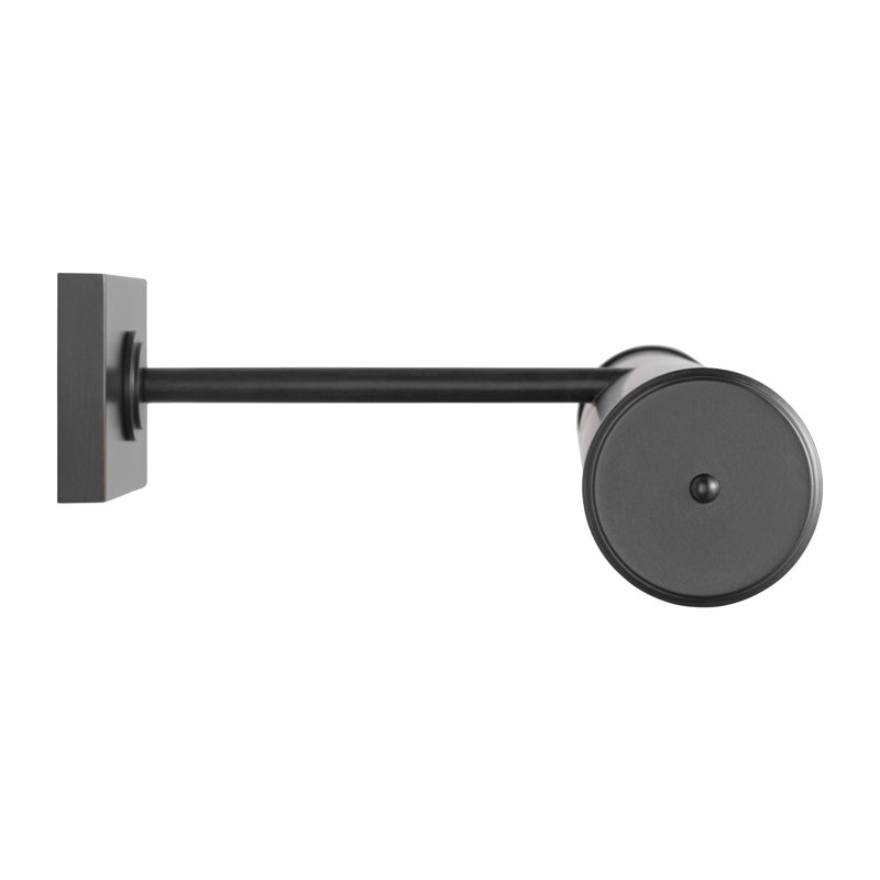 Ellen Degeneres Azer 2 Light Bathroom Bedroom Wall Fixture With Shade, 3.625" H x 24" W x 9.25" D, Aged Iron