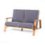 Ensemble de causeuse et table basse Paloma