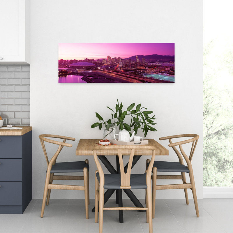 Skyline Vancouver British Columbia Canada by Altitek Images - Wrapped Canvas Panoramic Print, 30.48 cm H x 91.44 cm W