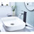Waterfall Spout Bathroom Faucet,Single Handle Bathroom Vanity Sink Faucet-121292255