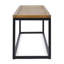 BANC EN BOIS ET MÉTAL JECO INDUSTRIAL