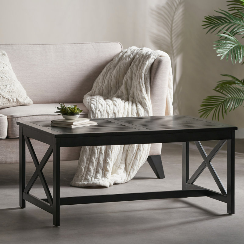 Tables de patio, Noir
