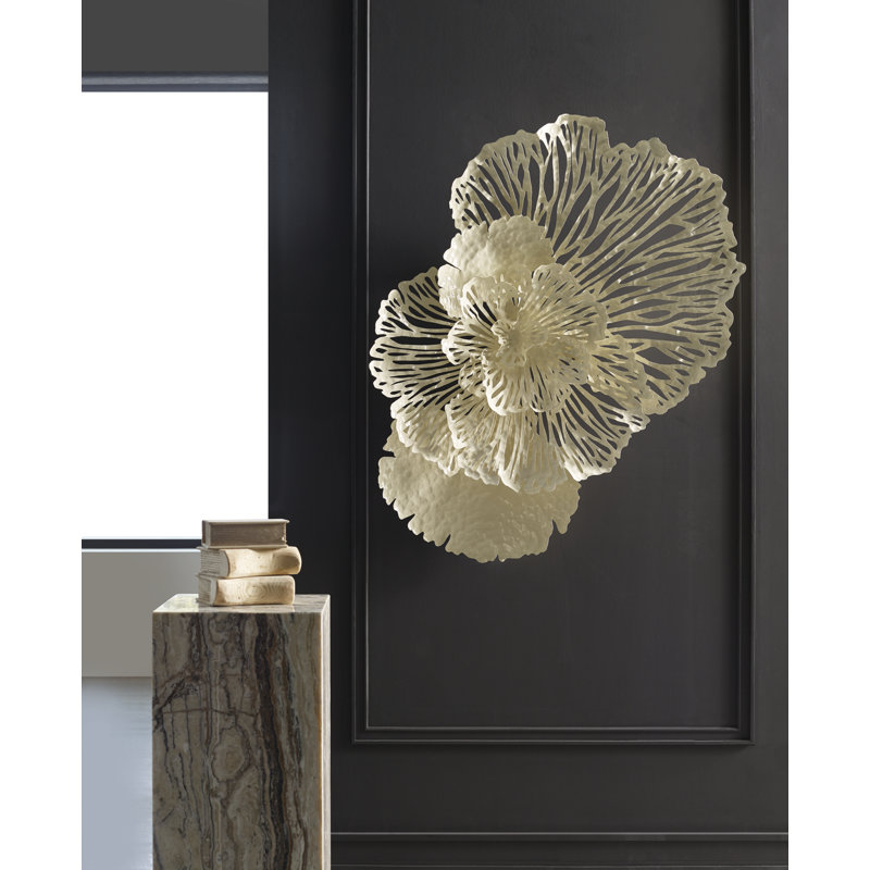 Flower Wall Décor, Off White