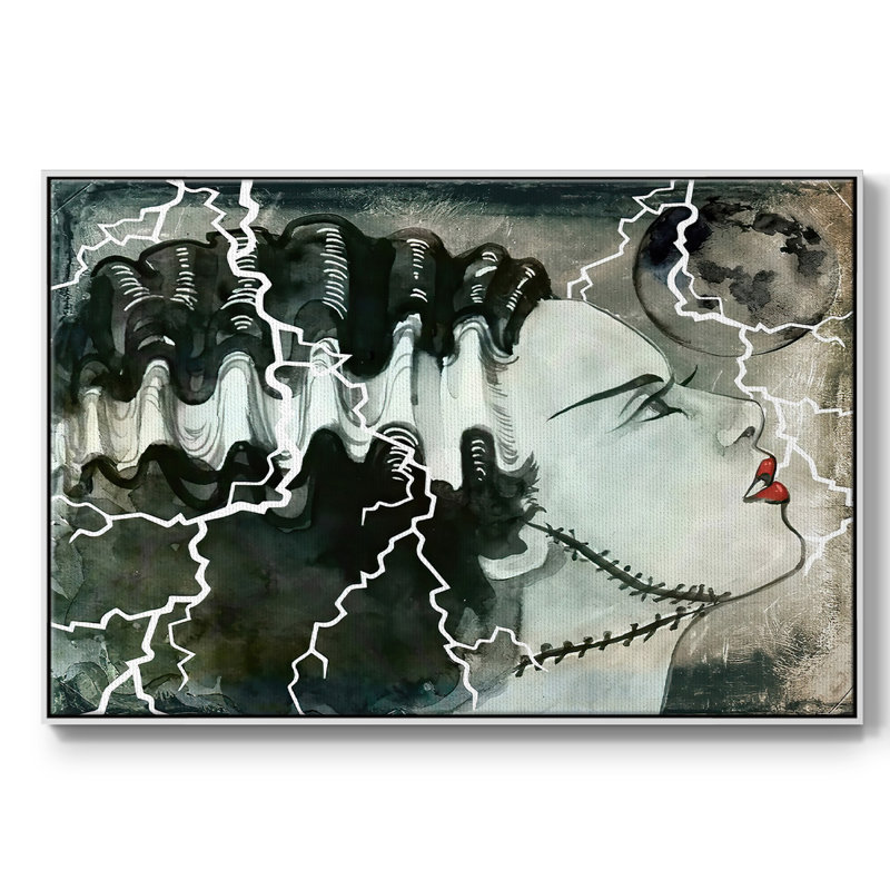 Scream Queens I, reproduction d'art sur toile, Blanc, H 25 po x l 37 po x P 2 po