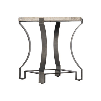 Bernhardt Interiors Sayers Side Table In White