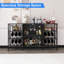 Buffet industriel 55,1 "avec lumières DEL et porte-verre Buffet Table-584821426