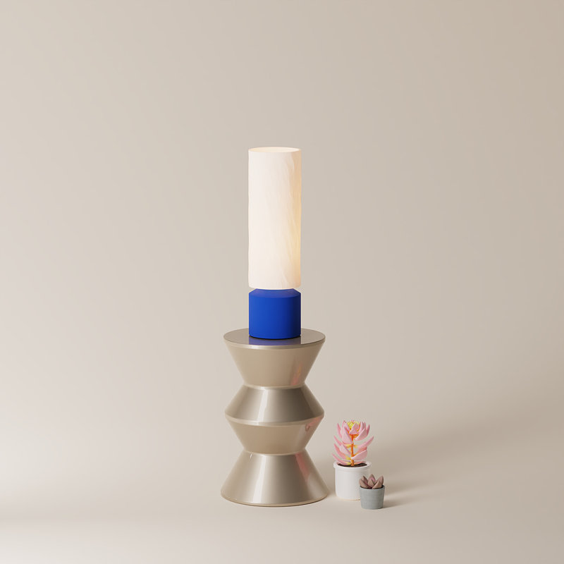 Lago Medium Table Light, Cobalt