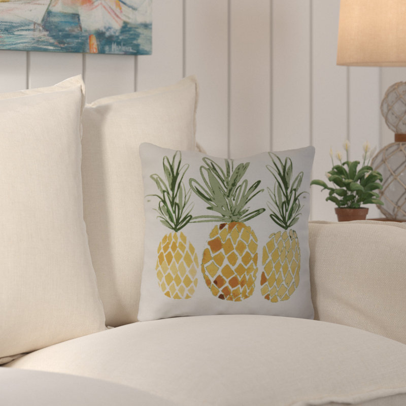 Square Pillow Cover & Insert, 16" H x 16" W x 3" D