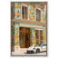 "Citrus Fruit Storefront", reproduction d'art acrylique encadrée par Art Remedy, cadre doré, 36 x 54-1264604608-1264604620