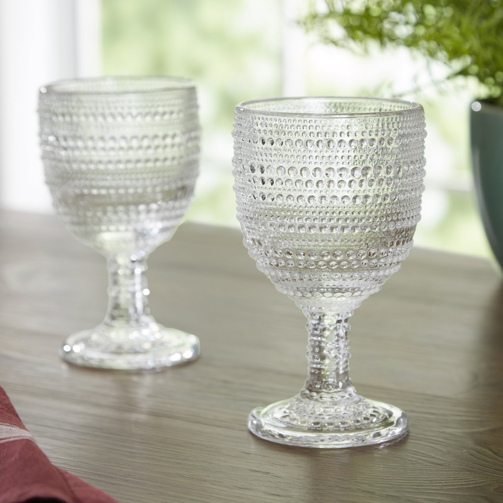 Babbitt Crystal Goblet, Clear