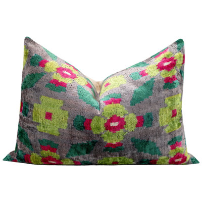 Coussin décoratif en velours